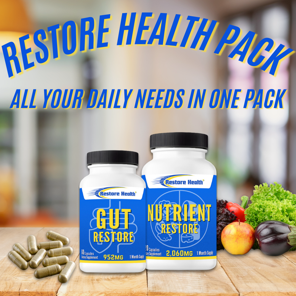 Restore Health Pack for improved daily Digestion and Nutrient Utilization