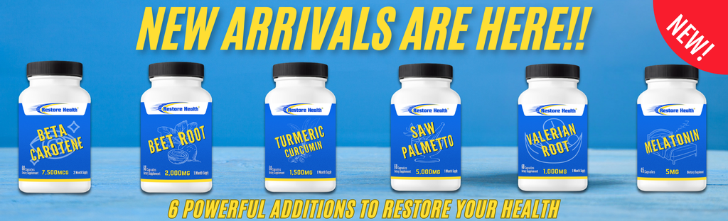Beet Root, Turmeric Curcumin with black pepper, Saw Palmetto, Valerian Root, Melatonin, Beta Carotene