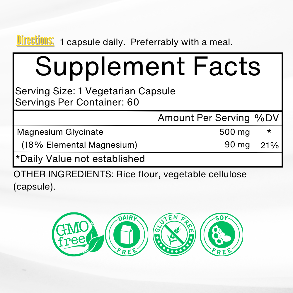 Magnesium complete label and ingredients