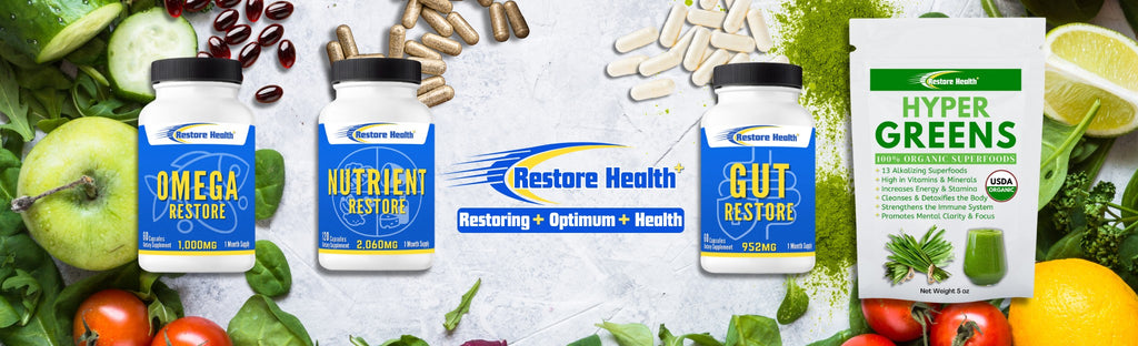 Shan Stratton about us. Gut Restore Restore Health Plus. Restore your health with our all natural supplements